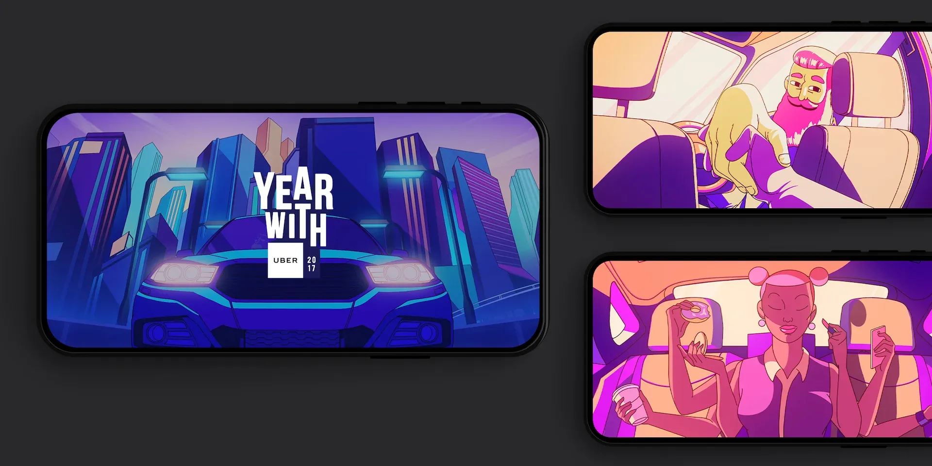 R/GA - Year With Uber (2017)