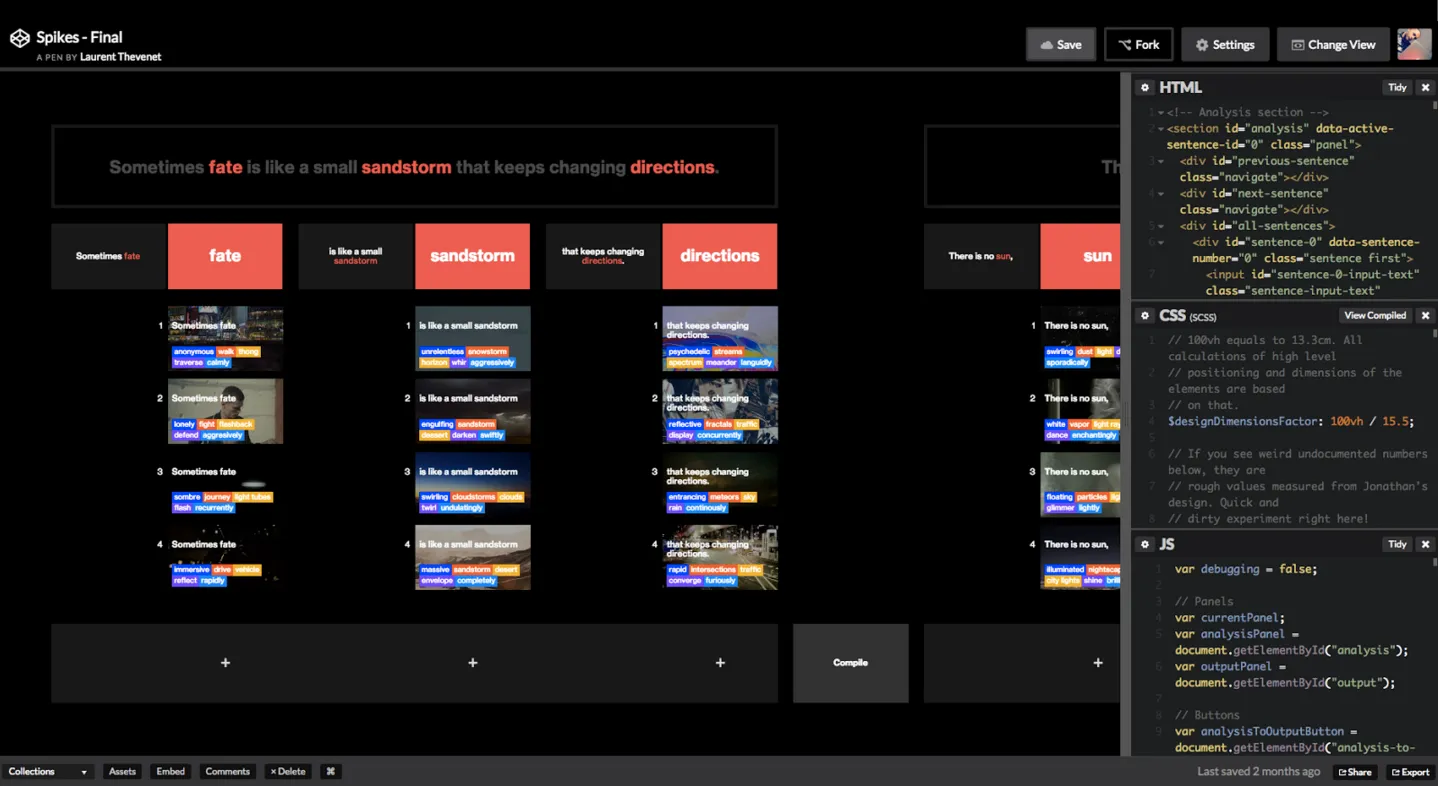 Computational Storytelling Tool