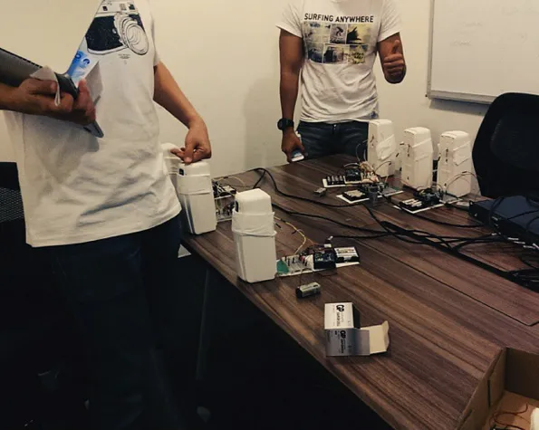 Tweet-controlled Ambipur